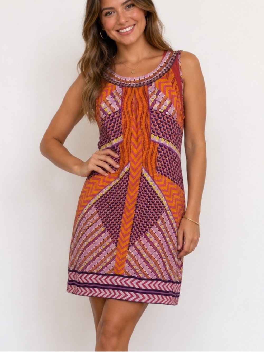 Hale Bob Sleeveless Mini Dress Size Small